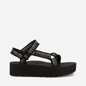 Teva Flatform Universal Maressa - Dámske Sandále - Čierne